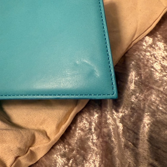 JACQUEMUS Turquoise La Montagne ‘Le Chiquito Moyen’ Bag - Picture 9 of 11
